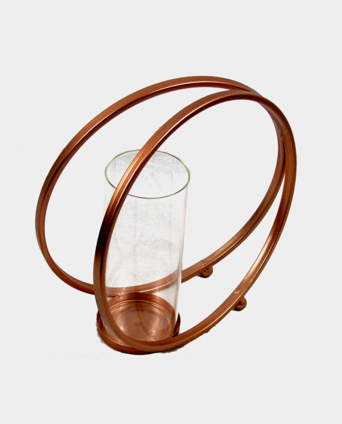 Double Circle Candle Holder